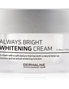 Dermaline Always Bright Whitening Cream rozjasňující pleťový krém 50 g