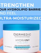 Dermedic Hydrain3 Hialuro intenzivně hydratační tělové máslo 225 ml