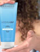 Dermedic Hydrain3 Hialuro krémový čisticí gel pro dehydratovanou suchou pleť 200 ml
