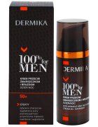 Dermika 100% for Men krém proti hlubokým vráskám 50+ 50 ml