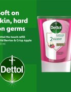 Dettol Energise Liquid Hand Wash Wild Berries & Crisp Apple náplň do bezdotykového dávkovače mýdla 250 ml