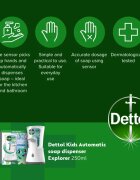 Dettol Kids No-Touch bezdotykový dávkovač mýdla 250 ml