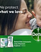 Dettol Kids No-Touch bezdotykový dávkovač mýdla 250 ml