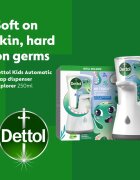 Dettol Kids No-Touch bezdotykový dávkovač mýdla 250 ml