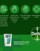 Dettol Soft on Skin Kids Explorer Power náplň do bezdotykového dávkovače mýdla 250 ml