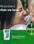 Dettol Soft on Skin Kids Explorer Power náplň do bezdotykového dávkovače mýdla 250 ml