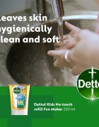 Dettol Soft on Skin Kids Fun Maker náplň do bezdotykového dávkovače mýdla 250 ml