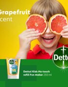 Dettol Soft on Skin Kids Fun Maker náplň do bezdotykového dávkovače mýdla 250 ml