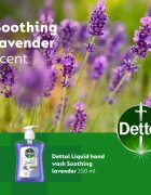 Dettol Soft on Skin Lavender tekuté mýdlo na ruce 250 ml