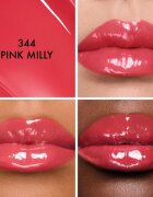 DIOR Addict Glass Lipstick Ultra lesklá hydratační rtěnka odstín 344 Pink Milly 2.7 g