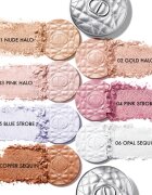 DIOR Forever Glow Luminizer rozjasňovač s kyselinou hyaluronovou odstín 06 Opal Sequin 6 g