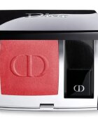 DIOR Rouge Blush kompaktní tvářenka se štětcem a zrcátkem odstín 999 (Satin) 6 g