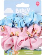 Disney Bluey Scrunchies saténová gumička pro děti 3y+ 3 ks