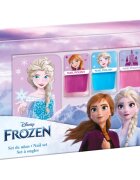 Disney Frozen Nail Set sada laků na nehty pro děti 3y+ Pink Blue Pink 3x4.5 ml