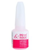 Diva & Nice Cosmetics Accessories Nails lepidlo na nehty se štětečkem 7 g