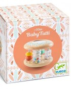 DJECO Rattle Baby Tutti chrastítko ze dřeva 10m+ 1 ks