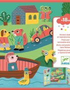DJECO Thick Removable Stickers Animals samolepky 12m+ 1 ks