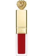 Dolce&Gabbana Flawless Everkiss Liquid Lip Mini matná tekutá rtěnka odstín 405 Devotion - Perfect Vibrant Red 3 ml