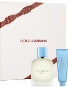 Dolce&Gabbana Light Blue Pour Homme EDT Trio Gift Set dárková sada pro muže