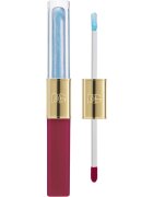 Dolce&Gabbana Make It Double! Lip Tint & Gloss Duo dlouhotrvající rtěnka a lesk na rty 2 v 1 odstín 03 Sour Swirl - Mauve & Blue Shimmer 2x2 ml