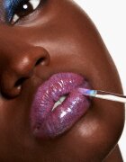Dolce&Gabbana Make It Double! Lip Tint & Gloss Duo dlouhotrvající rtěnka a lesk na rty 2 v 1 odstín 03 Sour Swirl - Mauve & Blue Shimmer 2x2 ml