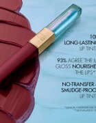 Dolce&Gabbana Make It Double! Lip Tint & Gloss Duo dlouhotrvající rtěnka a lesk na rty 2 v 1 odstín 03 Sour Swirl - Mauve & Blue Shimmer 2x2 ml
