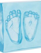 Dooky Crystal Memories DeLuxe 3D Frame Handprint & Footprint sada na otisk miminka 1 ks