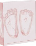 Dooky Crystal Memories DeLuxe 3D Frame Handprint & Footprint sada na otisk miminka 1 ks