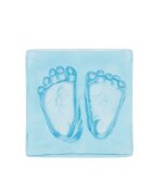 Dooky Crystal Memories DeLuxe 3D Frame Handprint & Footprint sada na otisk miminka 1 ks