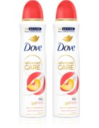 Dove Advanced Care Peach & White Blossom deodorant sprej