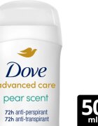 Dove Advanced Care Pear & Aloe Vera tuhý antiperspirant 50 ml