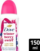 Dove Advanced Care Winter Berry antiperspirant sprej limitovaná edice 150 ml