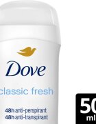 Dove Classic Fresh tuhý antiperspirant 50 ml