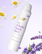 Dove Lavender & Chamomile deodorant ve spreji na tělo 150 ml