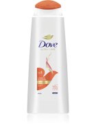 Dove Long & Radiant šampon pro unavené vlasy bez lesku 400 ml