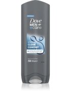 Dove Men+Care Clean Comfort sprchový gel na obličej tělo a vlasy 250 ml