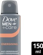 Dove Men+Care Energising antiperspirant sprej 150 ml