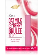 Dove Oat Milk & Berry Brulee čisticí tuhé mýdlo 141 g
