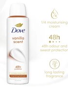 Dove Vanilla Scent antiperspirant sprej 150 ml
