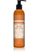 Dr. Bronner’s Orange & Levender vyživující hydratační tělové mléko 240 ml