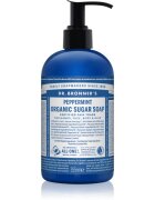 Dr. Bronner’s Peppermint tekuté mýdlo na tělo a vlasy 355 ml