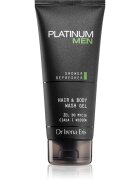 Dr Irena Eris Platinum Men Clean-Up osvěžující sprchový gel na tělo a vlasy 200 ml