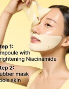 Dr. Jart+ Cryo Rubber™ Brightening Mask intenzivní hydrogelová maska pro rozjasnění pleti 40 g
