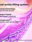 Dr. Jart+ Cryo V-Sculpt Jawline Lifting Mask liftingová maska 8 g