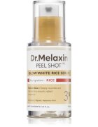 Dr. Melaxin Peel Shot Glow White Rice Serum regenerační a rozjasňující sérum s exfoliačním účinkem 30 ml