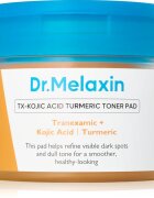 Dr. Melaxin TX Kojic Acid Turmeric Toner Pad tonizační polštářky pro sjednocení barevného tónu pleti 70 ks
