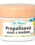 Dr. Popov Bylinné masti Propolis s medem mast pro svědící a podrážděnou pokožku 100 ml