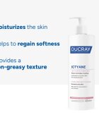 Ducray Ictyane hydratační tělové mléko pro normální a suchou pokožku 400 ml