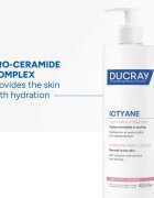 Ducray Ictyane hydratační tělové mléko pro normální a suchou pokožku 400 ml