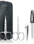 DuKaS Premium Line Solingen 1825 manikúrní set + kožené pouzdro pro muže